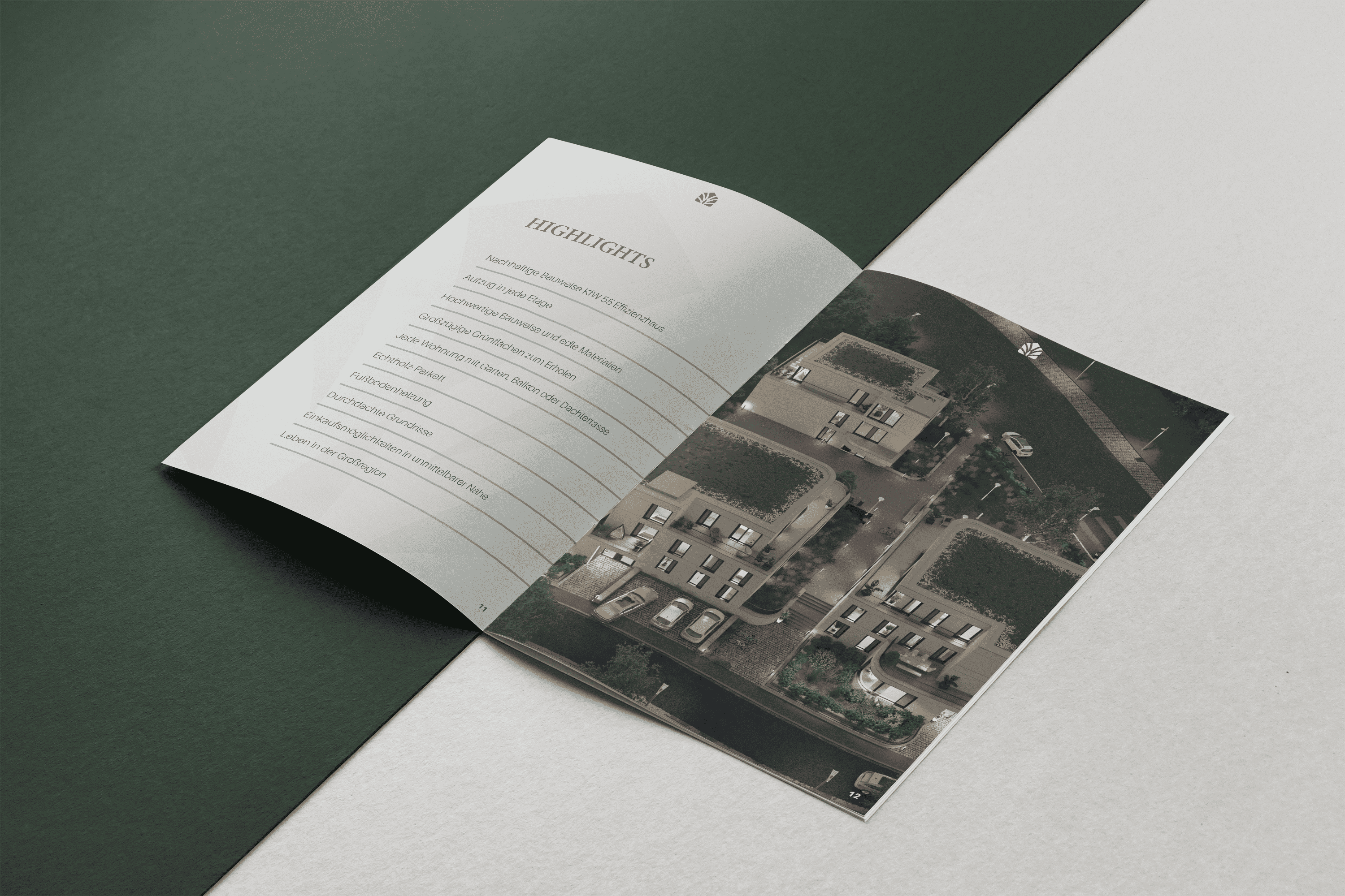 Printed premium property exposé